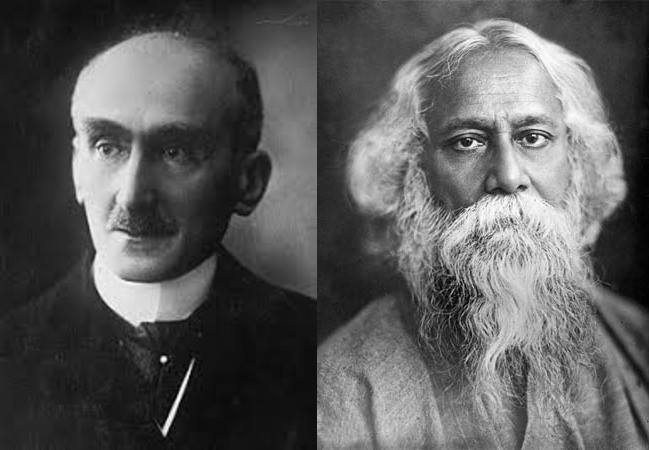 বিবর্তনবাদের বিভিন্ন দর্শন, একই পাল্লায় বার্গসোঁ ও রবীন্দ্রনাথ